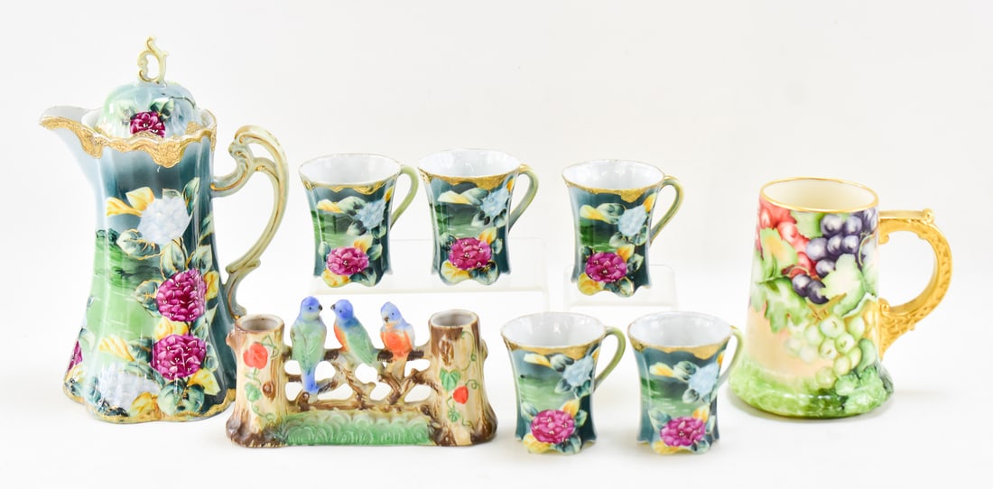 CASA FOR CHILDREN CHARITY LOT: HAND-PAINTED PORCELAIN ASSORTMENT (1 of 3)