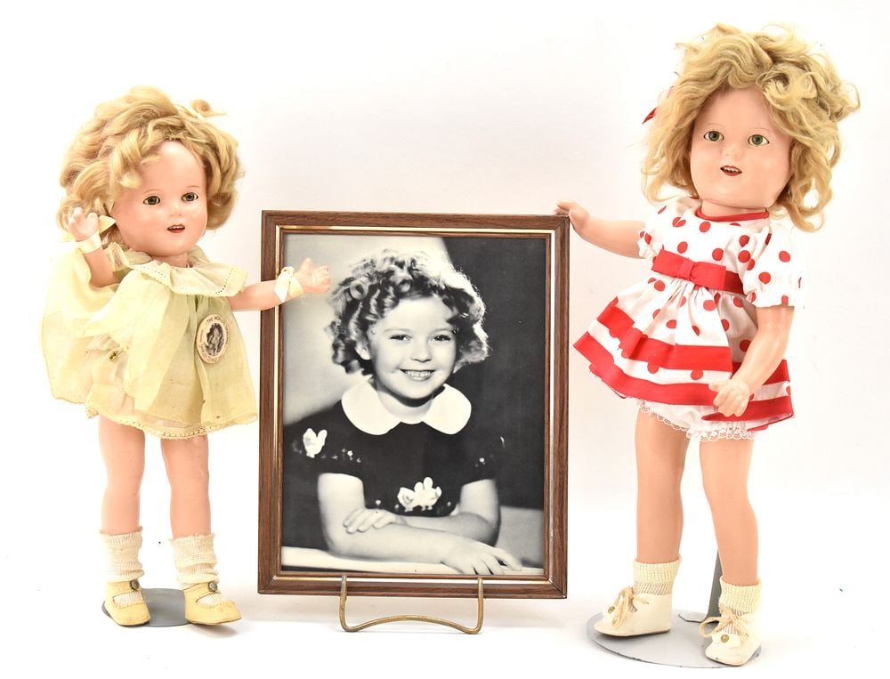 IDEAL "SHIRLEY TEMPLE COMPOSITION DOLLS (1 of 8)