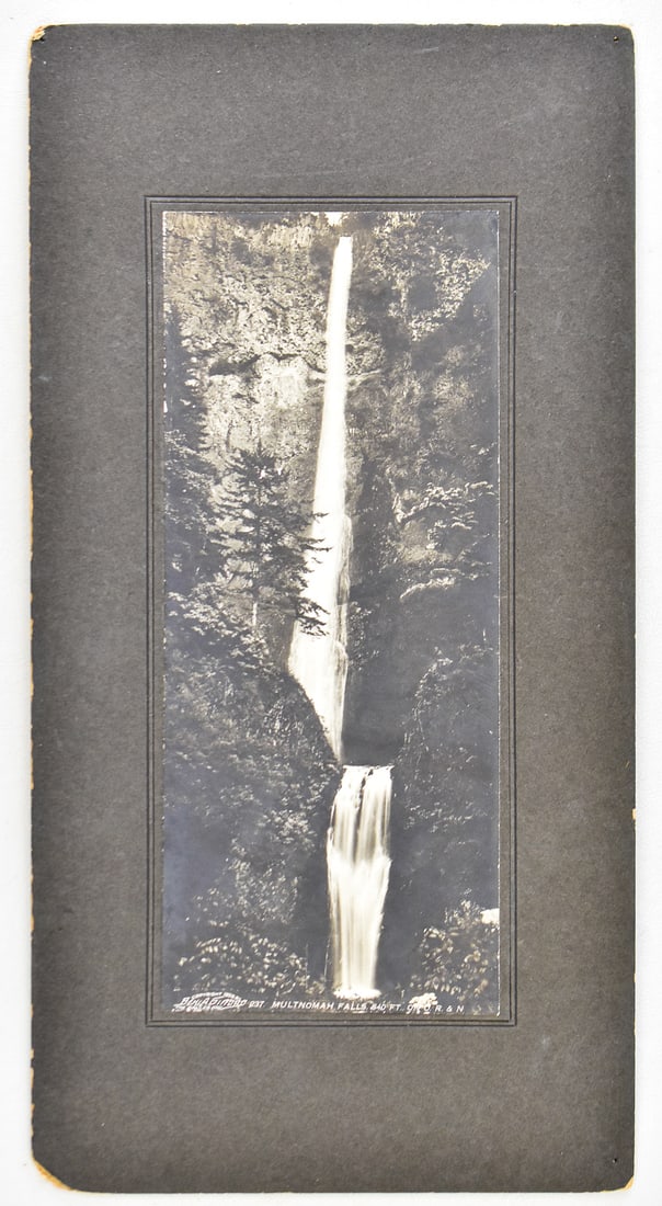 BENJAMIN A. GIFFORD "MULTNOMAH FALLS" PHOTOGRAPH (1 of 3)