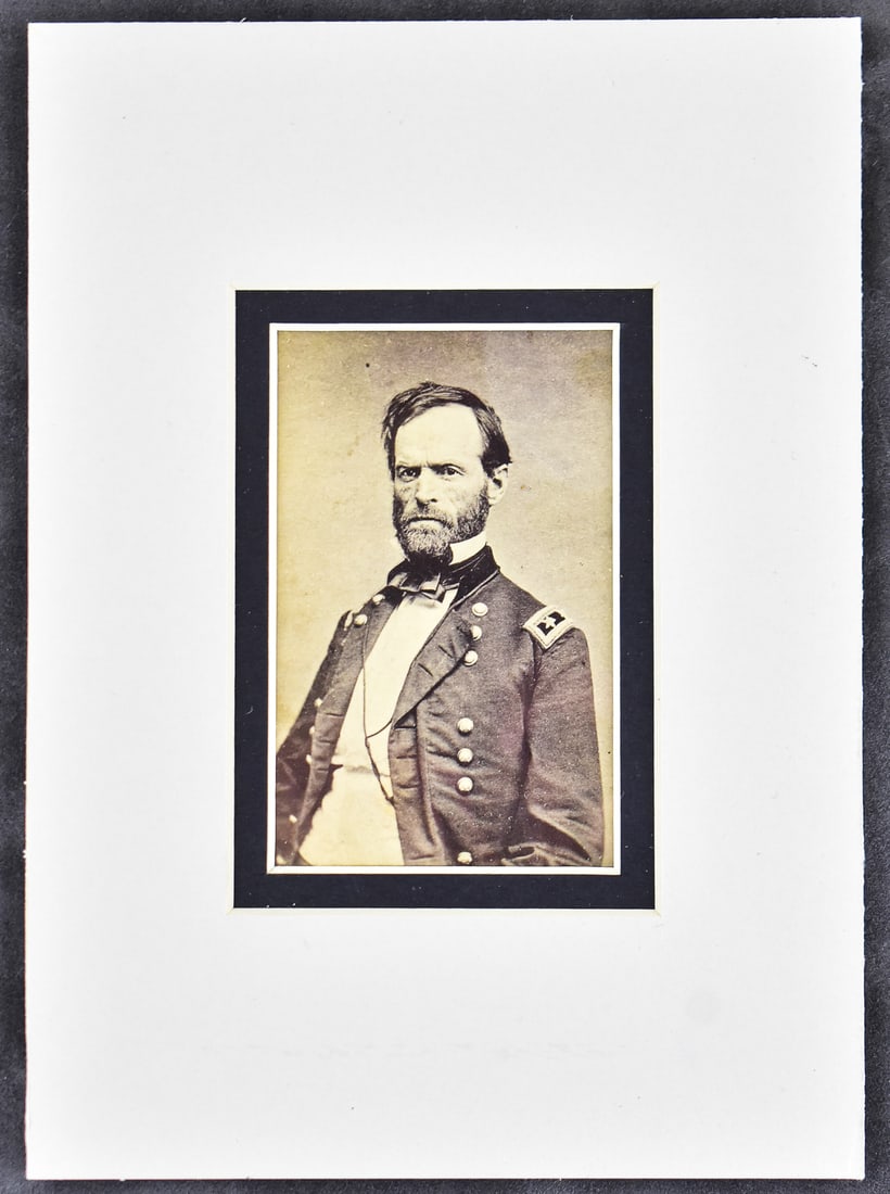 GENERAL SHERMAN CARTE-DE-VISITE PHOTOGRAPH (1 of 2)
