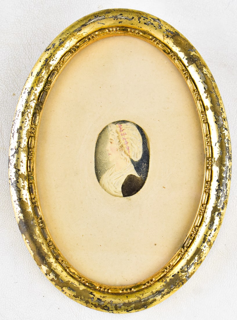 REGENCY MINIATURE PORTRAIT SILHOUTTE