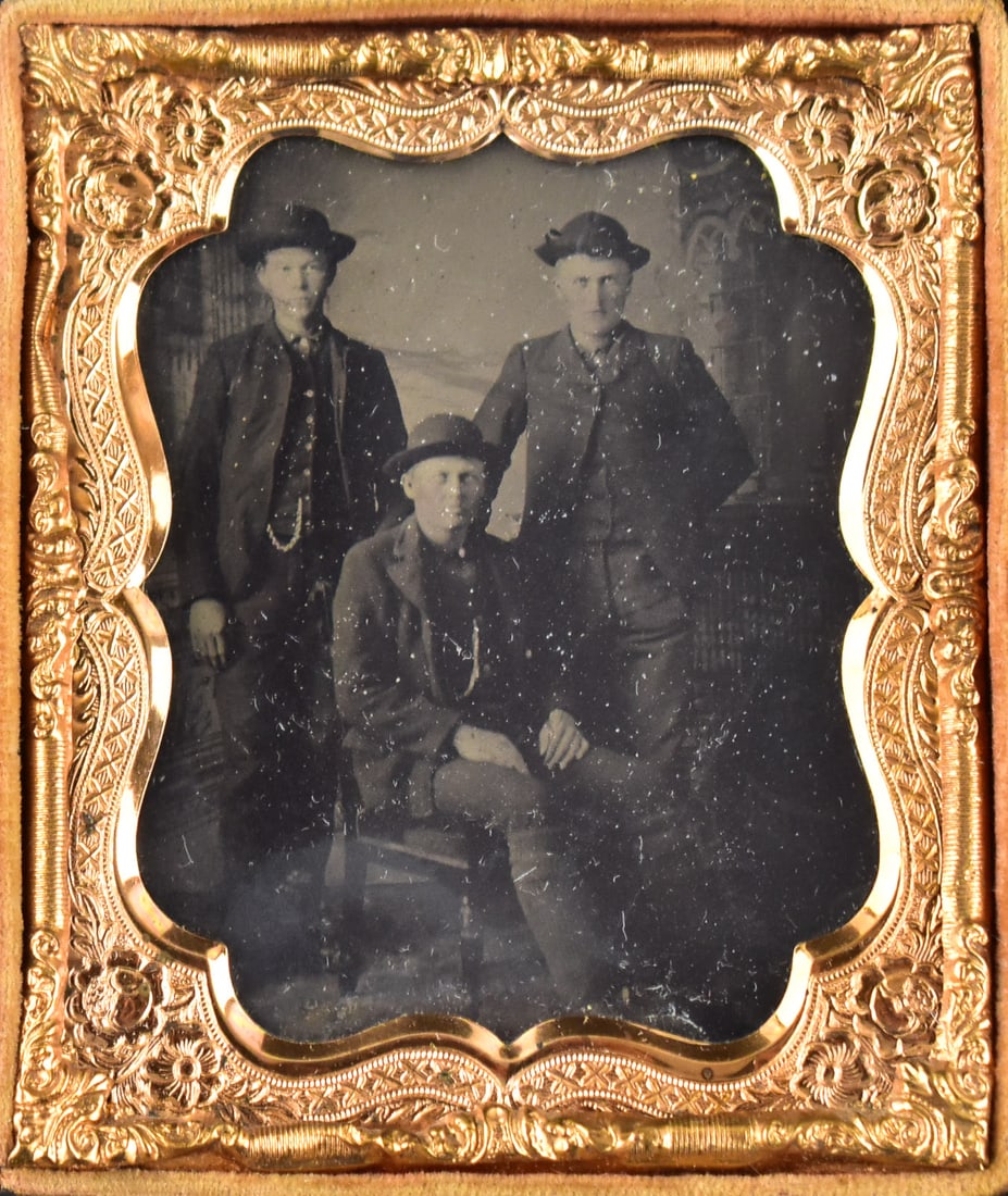 3 MEN TINTYPE - 2