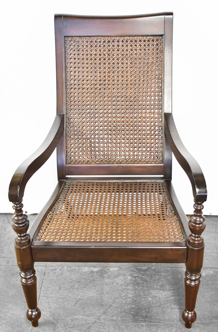 BRITISH COLONIAL STYLE PLANTATION CHAIR (1 of 3)