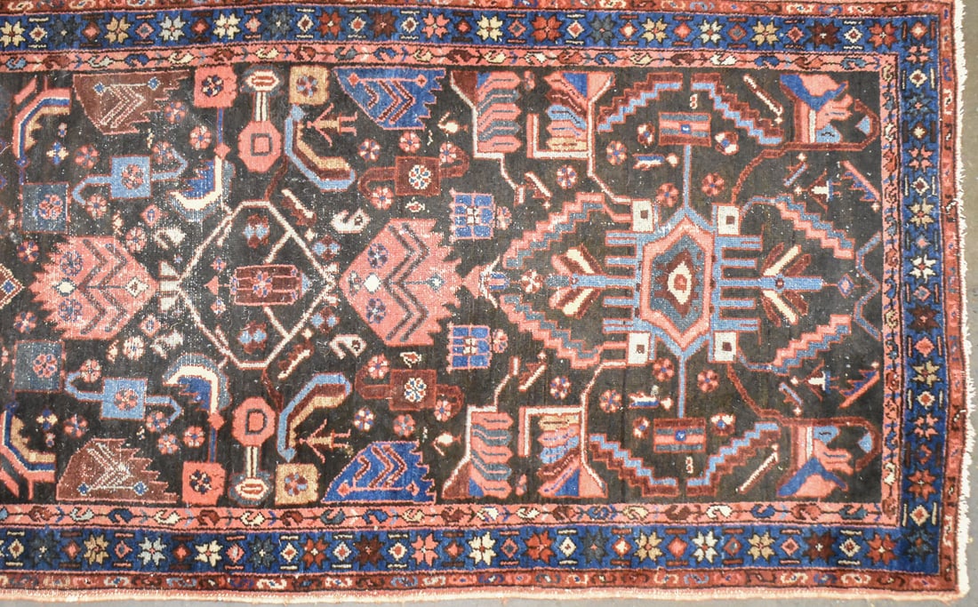 PERSIAN HAMADAN WOOL RUNNER - 2