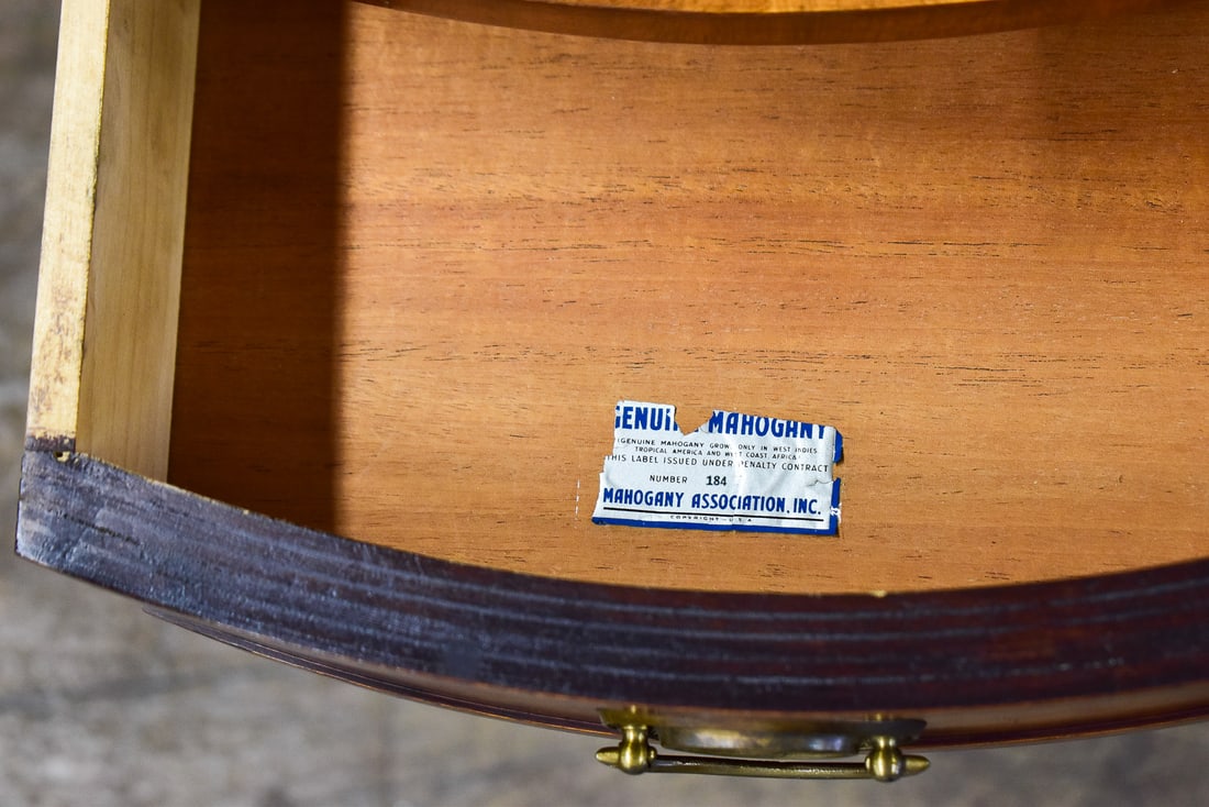 DUNCAN PHYFE STYLE DRUM TABLE - 3