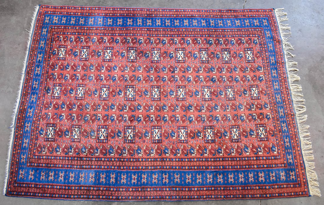 YOMUT TURKMEN WOOL RUG (1 of 5)