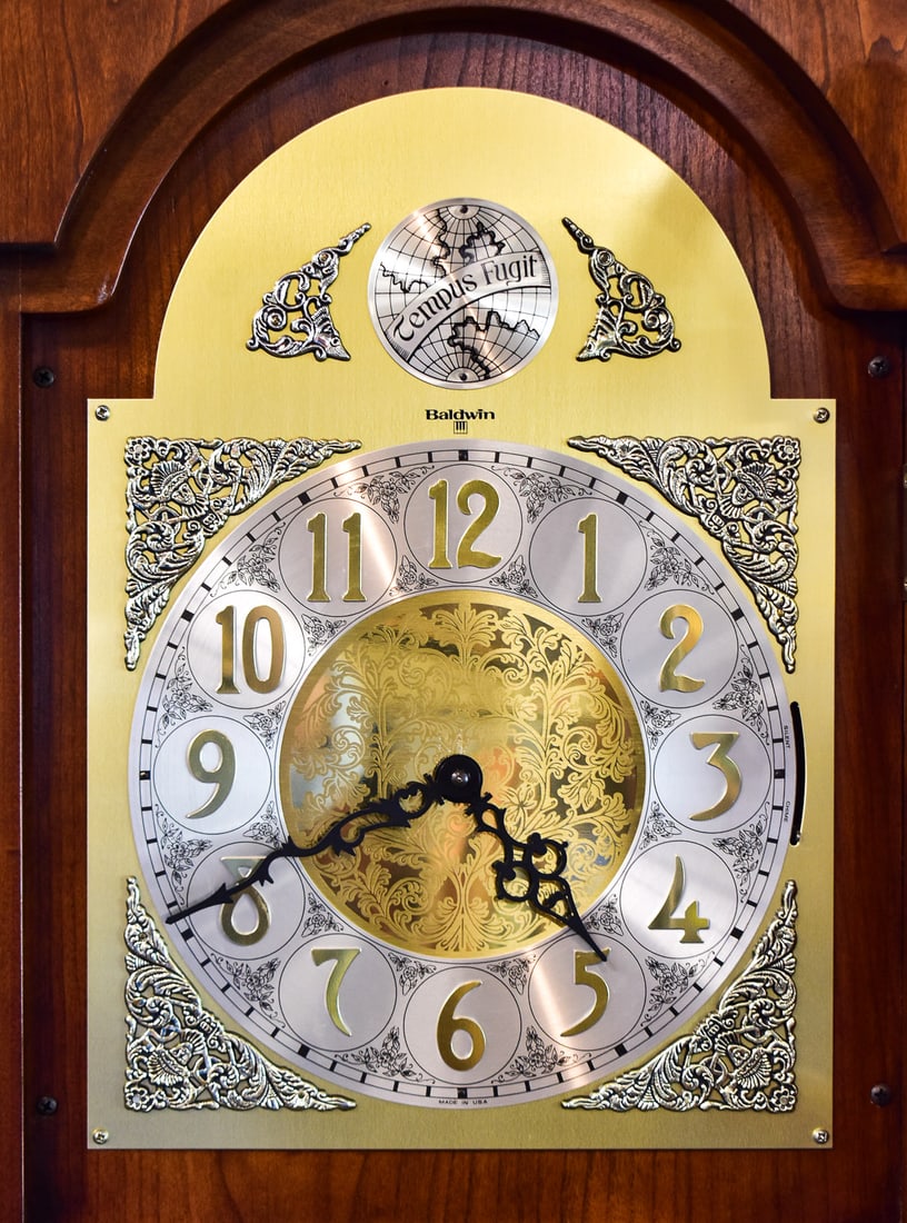 BALDWIN GRANDFATHER CLOCK - 2