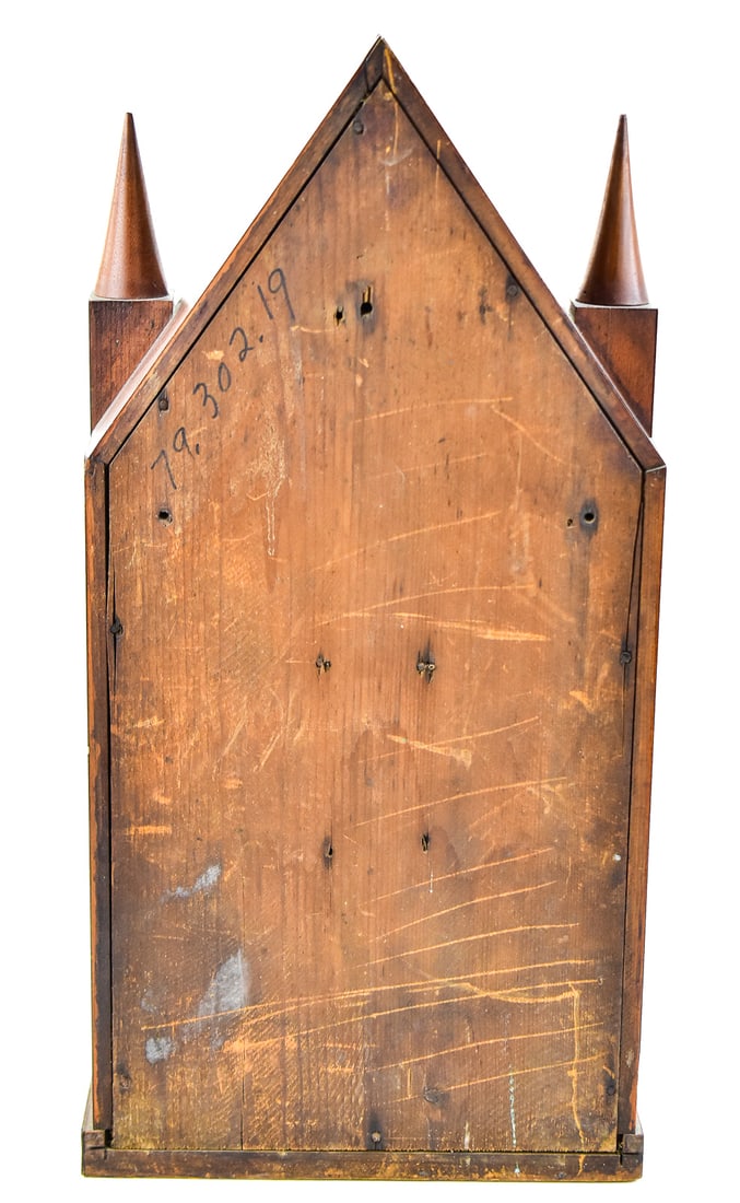 ELISHA MANROSS STEEPLE CLOCK - 4