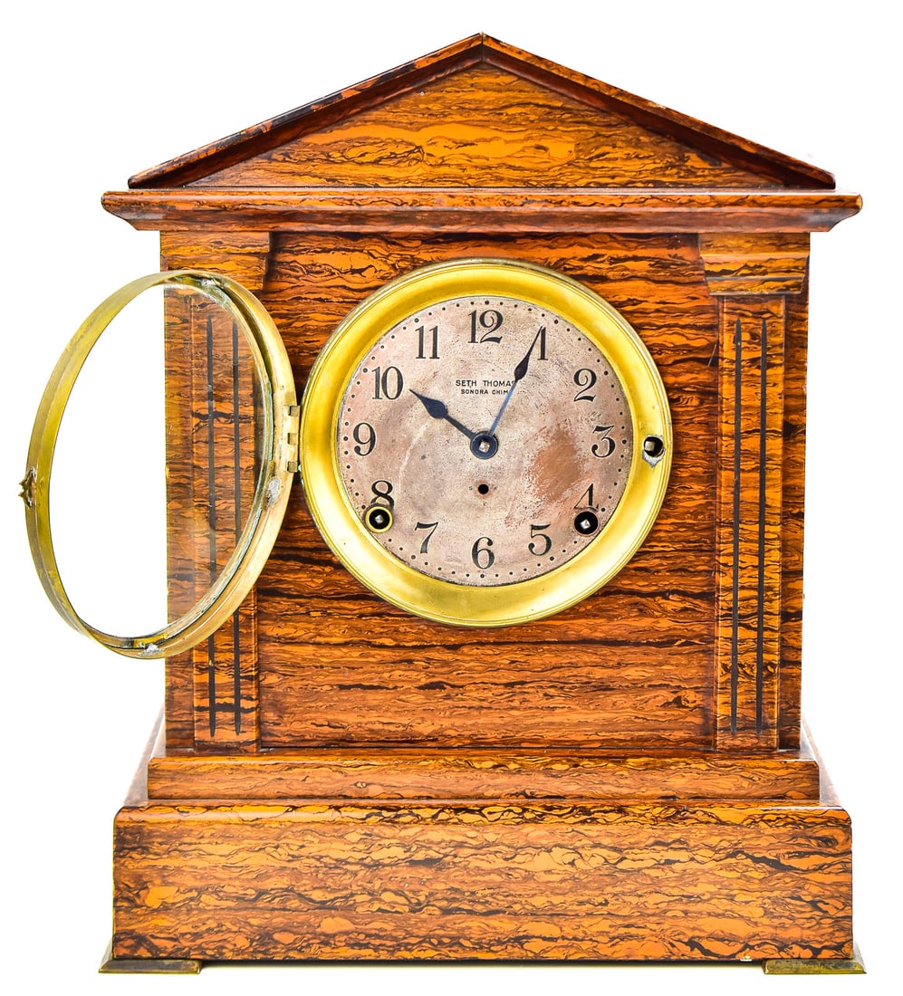 SETH THOMAS SONORA CHIME MANTEL CLOCK - 2