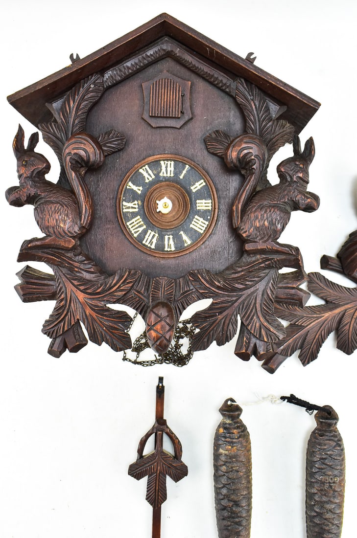 GERMAN BLACK FOREST STYLE CUCKOO CLOCK - 2