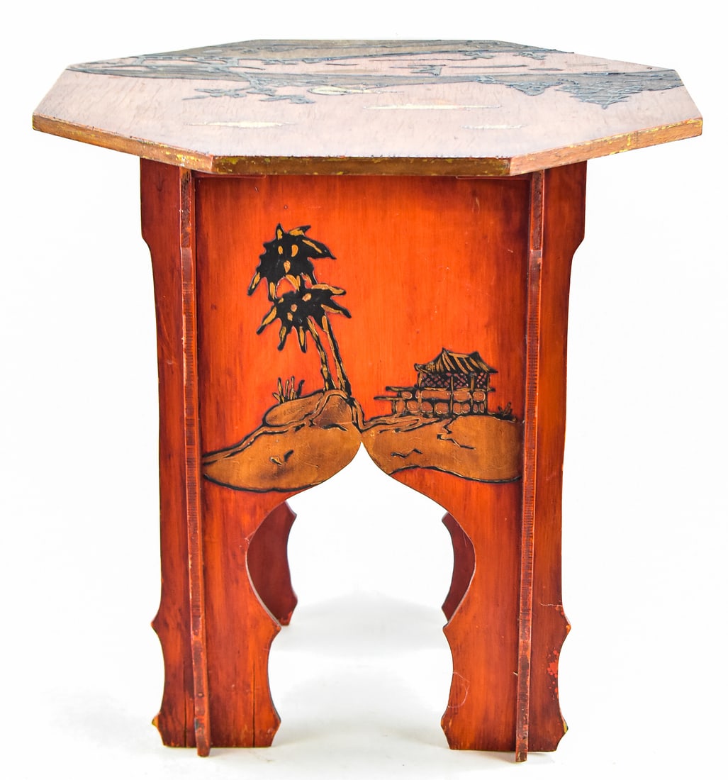JAPANESE ACCENT BOX TABLE - 3