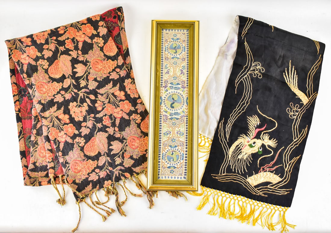 ASSORTMENT OF ASIAN TEXTILES (1 of 2)