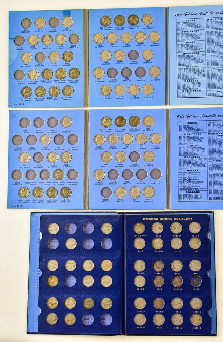 JEFFERSON NICKEL COLLECTION - 3