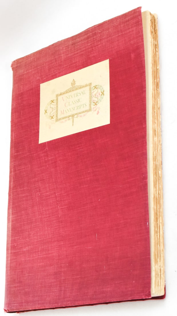 UNIVERSAL CLASSIC MANUSCRIPT; ABRIDGED EDITION - 9