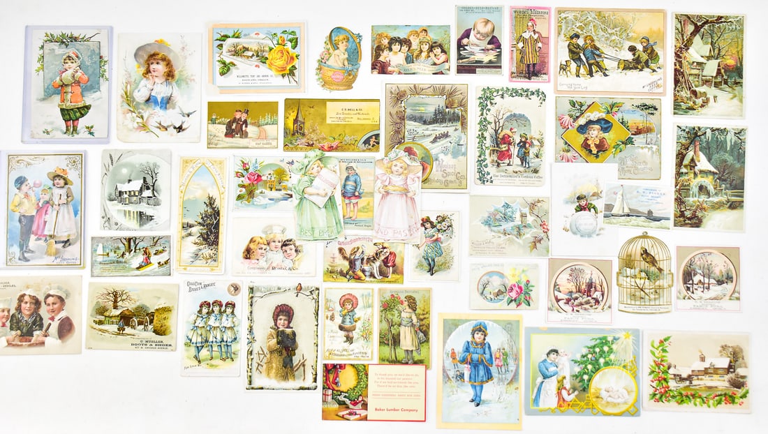 VICTORIAN ERA TRADE CARDS; PORTLAND OR. & OTHERS (1 of 4)