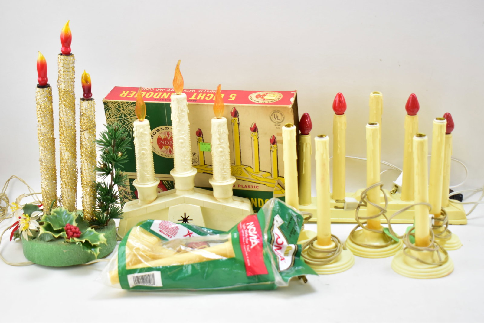 CHRISTMAS CANDOLIERS & CANDELABRA ASSORTMENT (1 of 1)