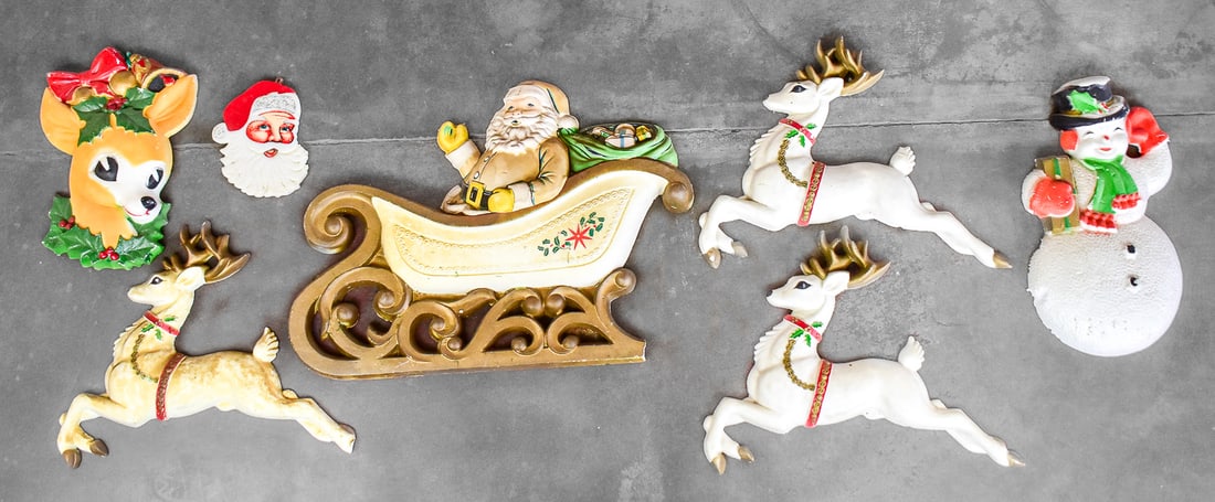 CHRISTMAS FOAM WALL DECORATIONS: POLORON (1 of 3)