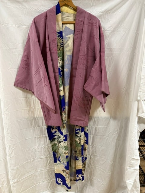 Vintage Japanese Silk Haori (1 of 1)