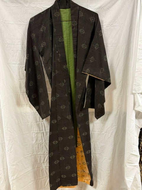 Vintage Japanese Silk Haori (1 of 1)