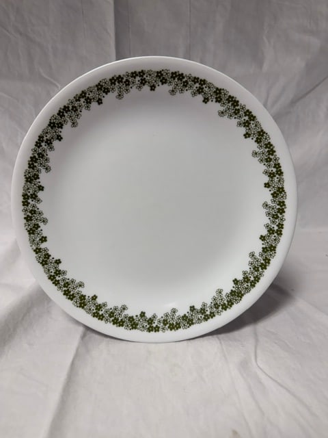 Corelle "Spring Blossom": Corelle "Spring Blossom" (Crazy Daisy) salad plate by Corning (5 Quantity)