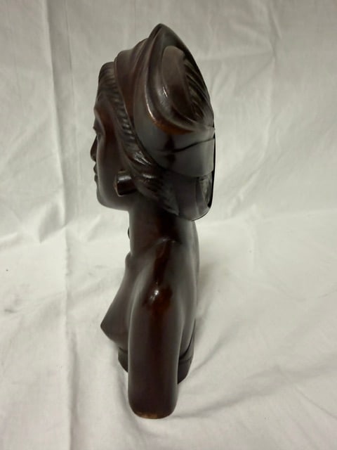 Hand-Carved Bust - 2