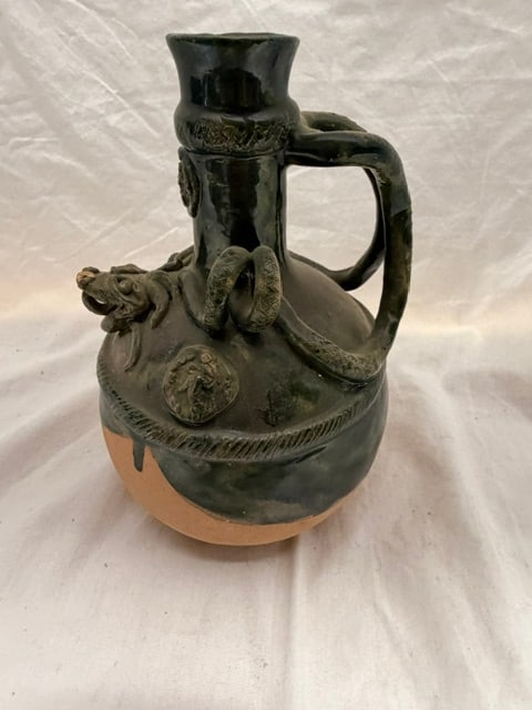 Ceramic Vase Decorated - 3
