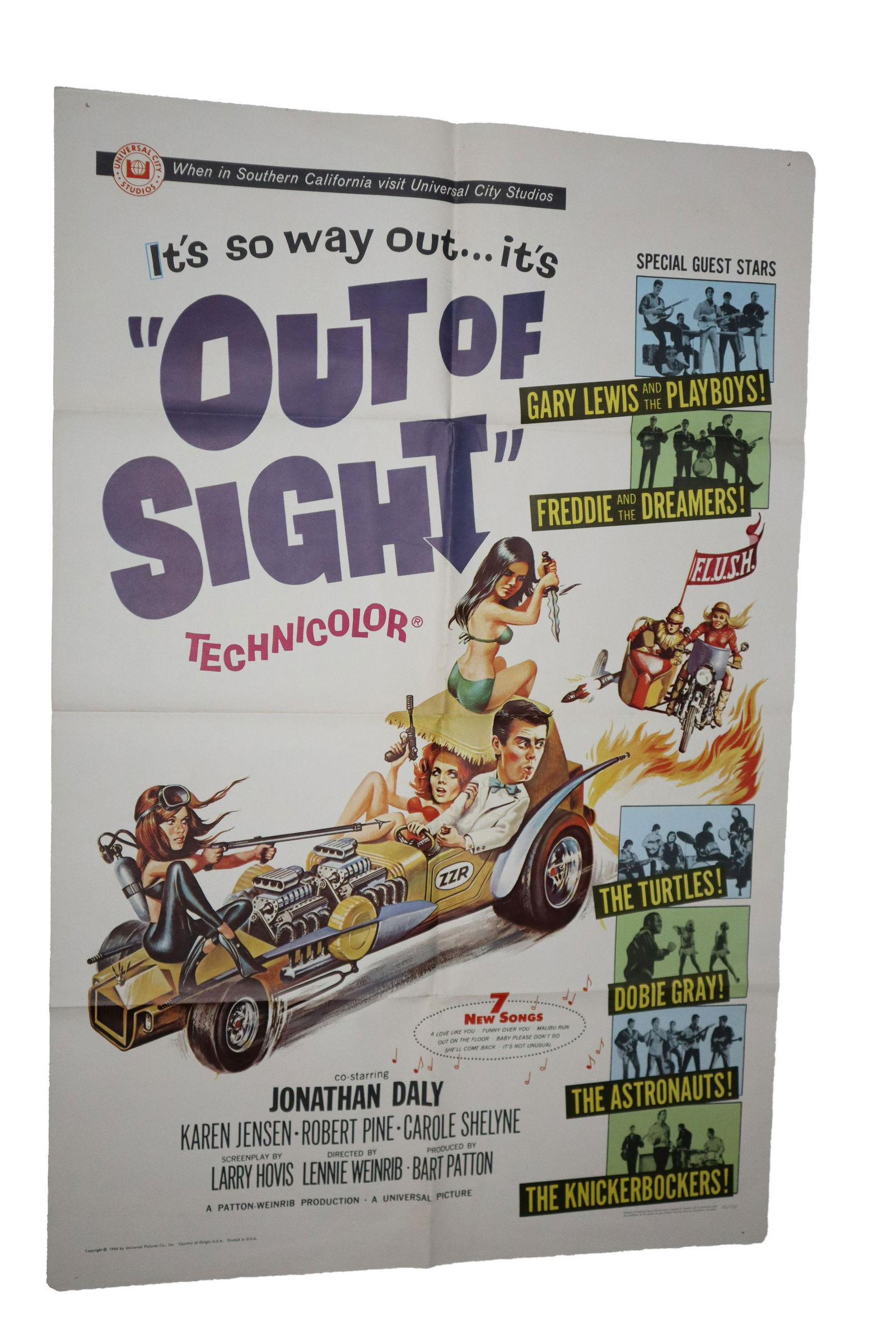 Original Out of Sight One sheet movie poster (1 of 1)