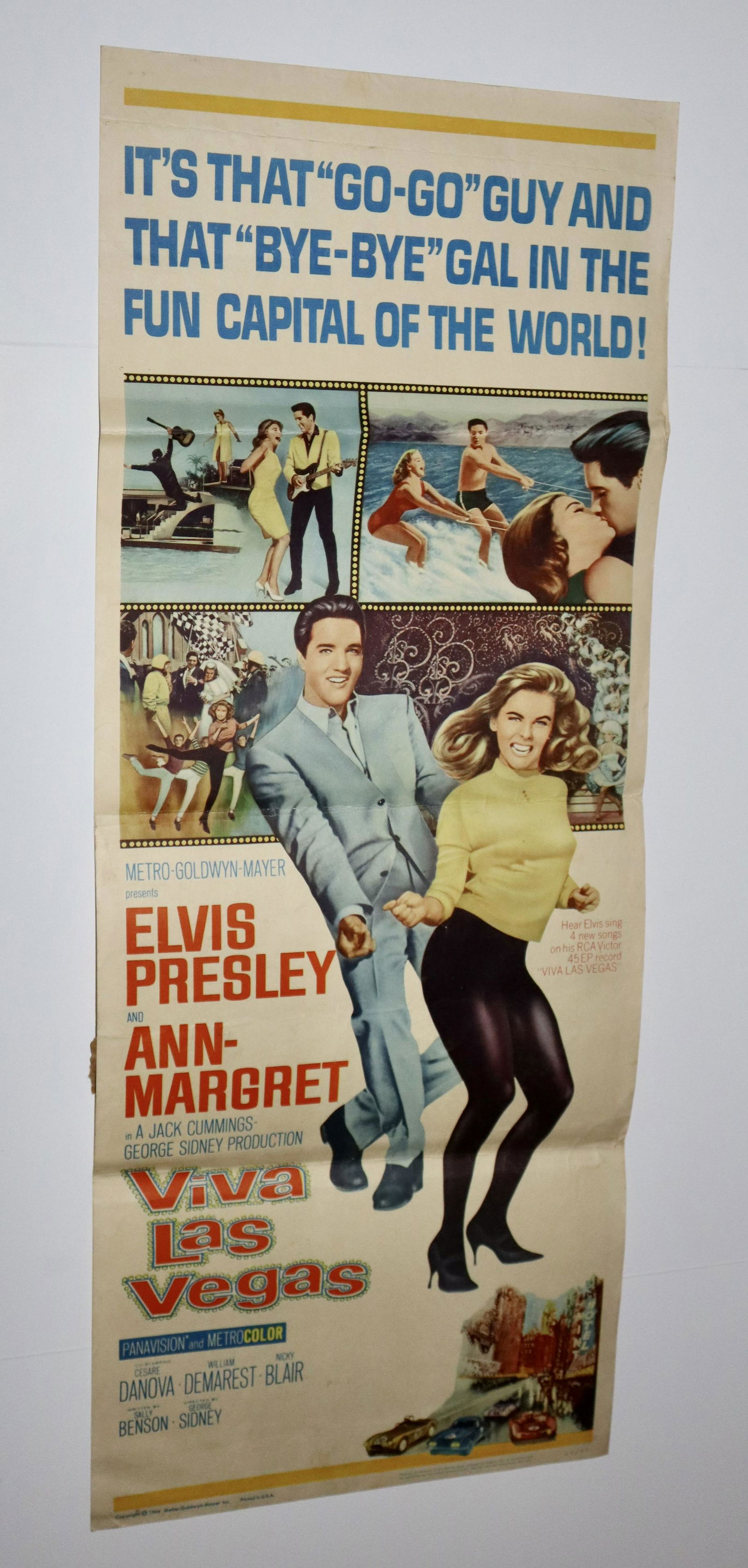 Viva Las Vegas . Insert    Elvis Presley. (1 of 4)