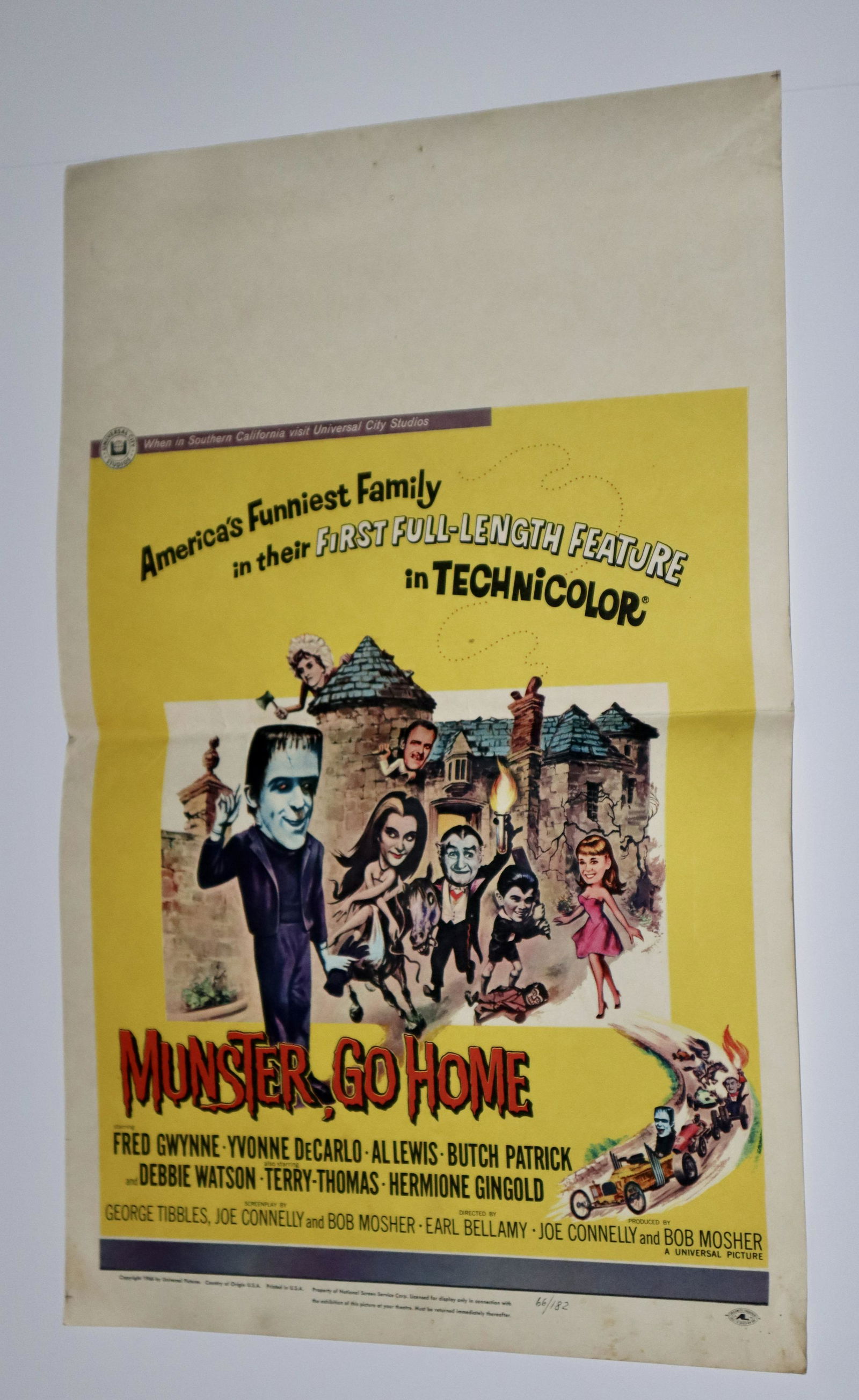 Original Munster, Go Home Window Card (1 of 2)