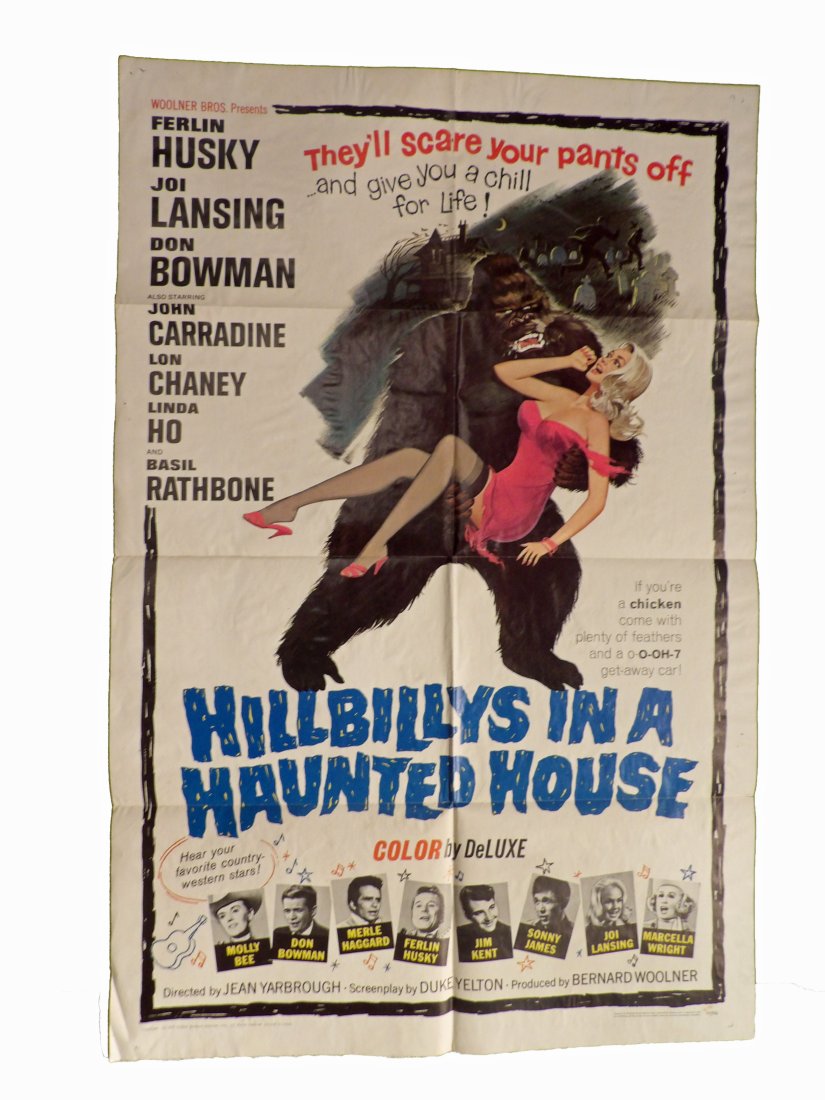 Hillbillys in a Haunted House One Sheet Movie Poster (1 of 2)