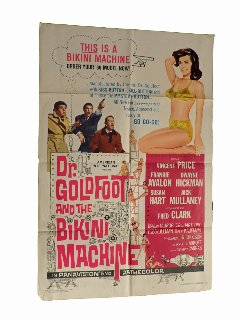 Dr. Goldfoot and The Bikini Machine One Sheet Movie Poster (1 of 2)