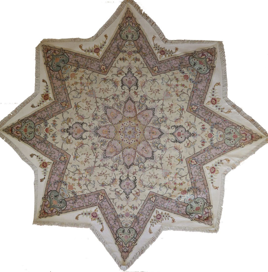 Tabriz Rug 8'2 x 8'2 (1 of 3)