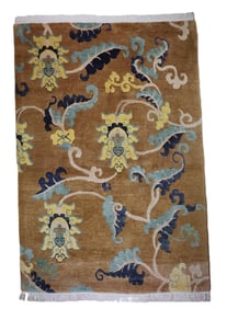 Semi-Antique Nepalese Rug 5'7 x 8'4