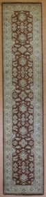 Semi-Antique Oushak Rug 2'7 x 12'2