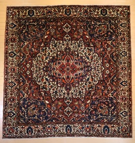 Semi-Antique Bakhtiari Rug 10'7 x 11'4
