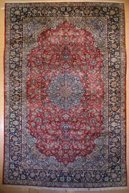 Semi-Antique Isfahan Rug 10'9 x 16'4