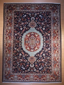 Semi-Antique Qum Rug 8'4 x 11'4
