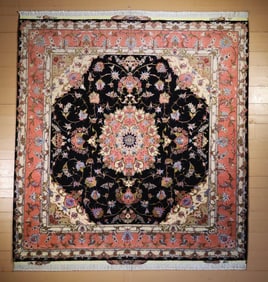 Tabriz Rug 6'3 x 6'7