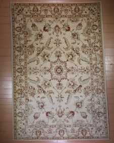 Semi-Antique Peshawar Rug 6'0 x 8'11