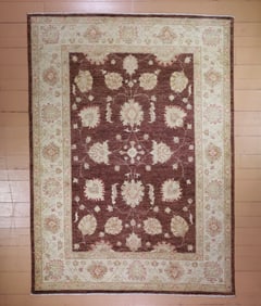 Semi-Antique Farahan Rug 4'9 x 6'6