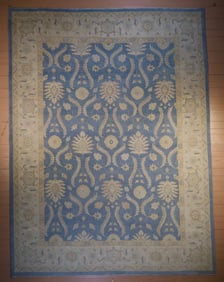 Semi-Antique Zanjan Rug 8'10 x 11'10