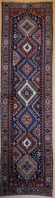 Semi-Antique Yalameh Rug 3'0 x 11'10