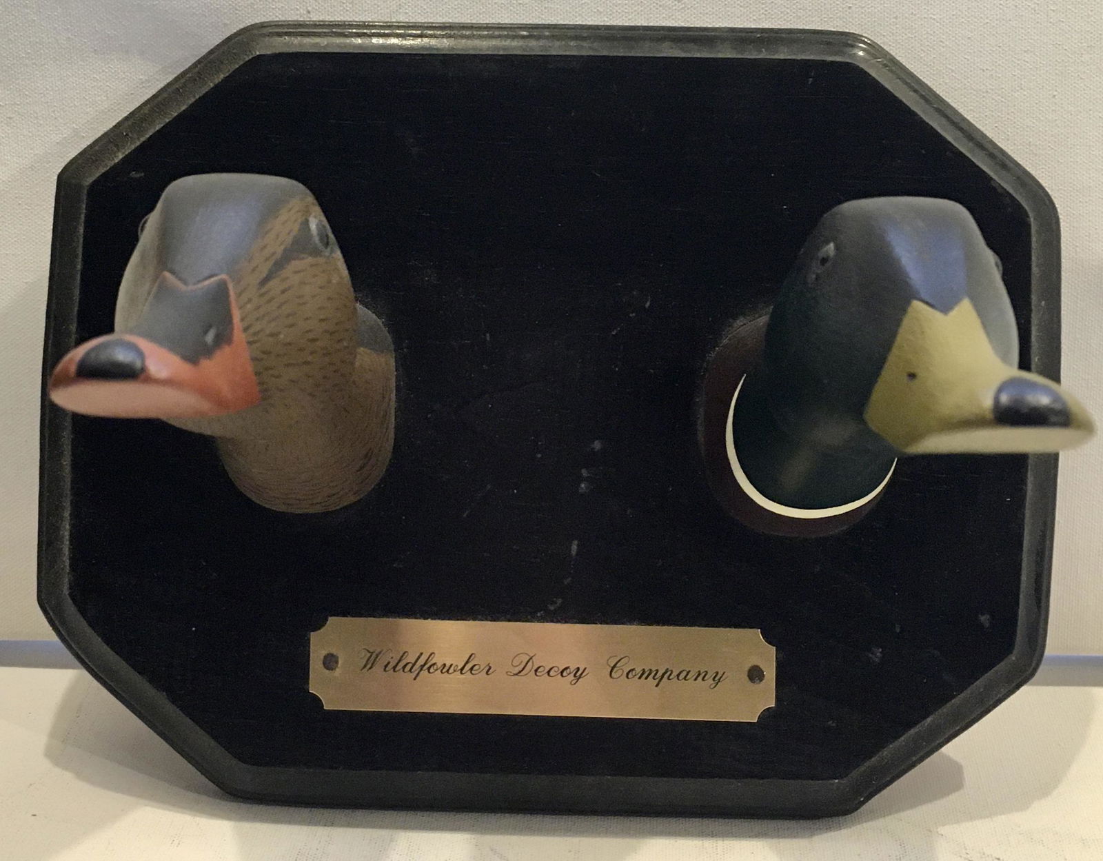 Rare Mallard Plaque by Wildfowler, CT (1 of 5)