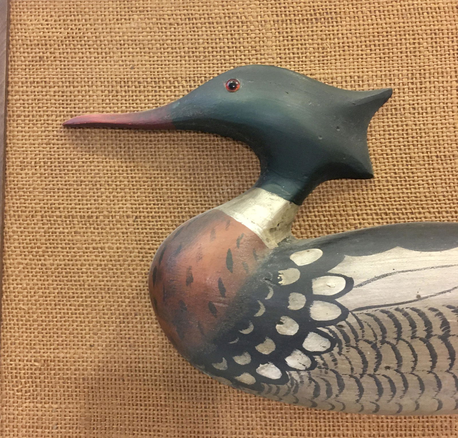 Rare Merganser Plaque by George Soule (1 of 4)
