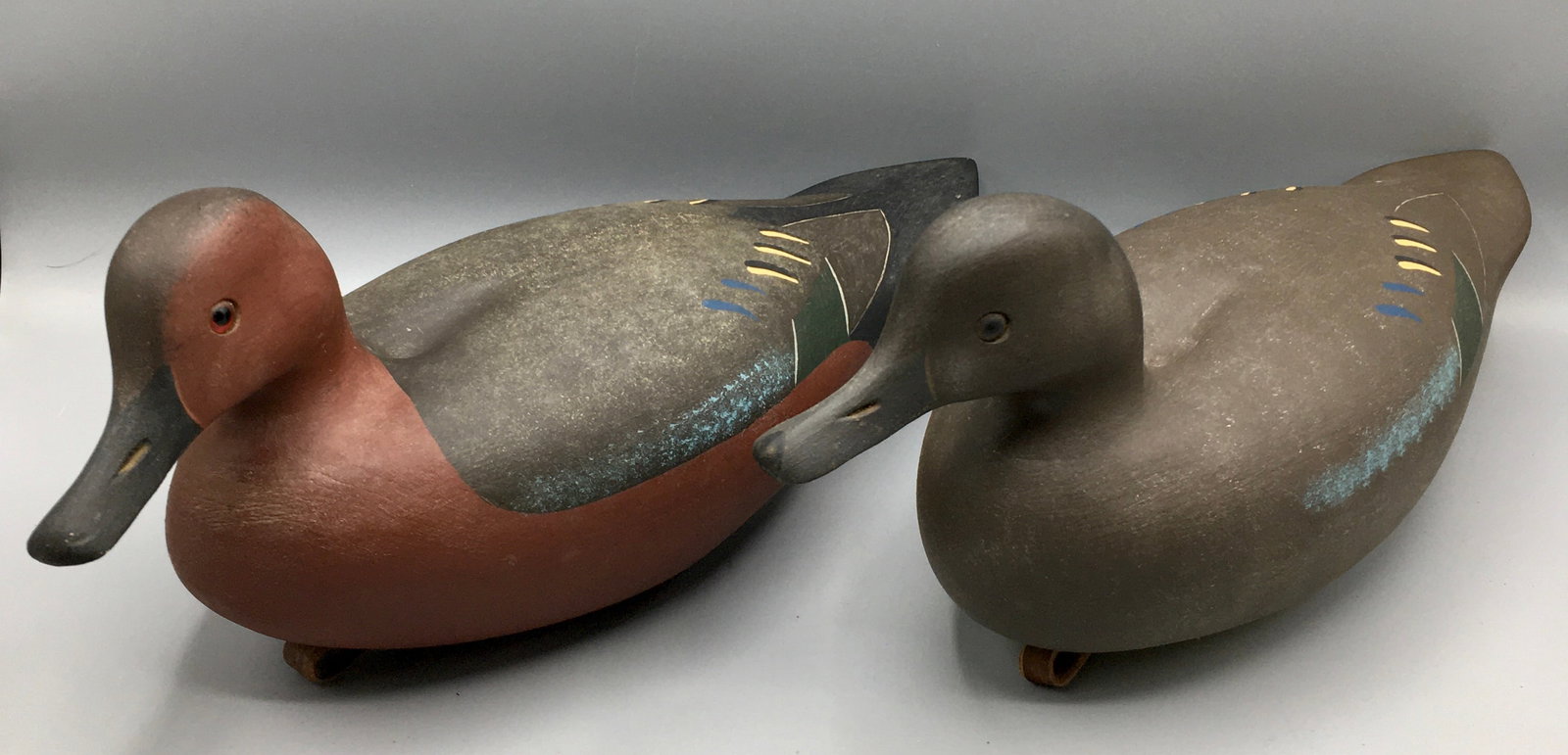 Cinnamon Teal Pair by William Oler (1 of 5)