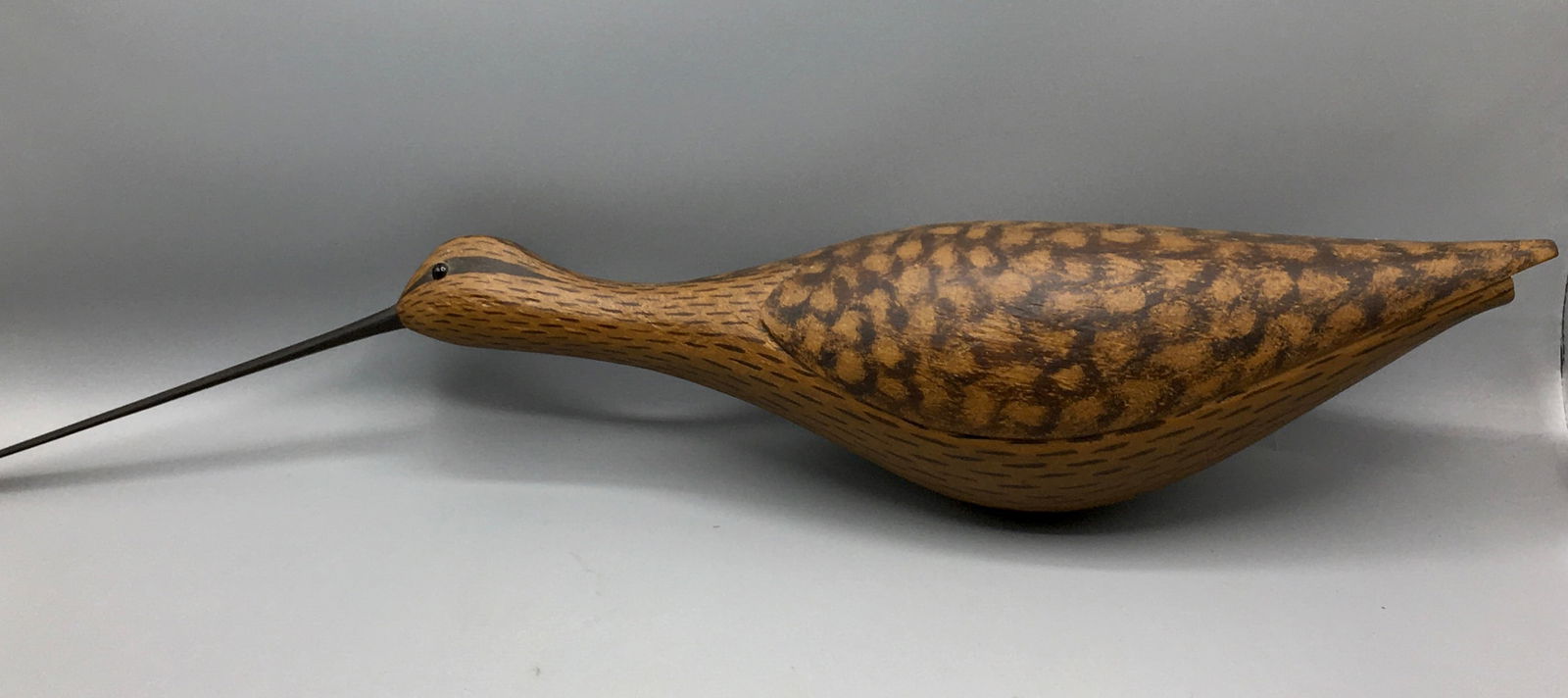 Long-Billed Curlew Decoy by Byron E. Bruffee (1 of 4)