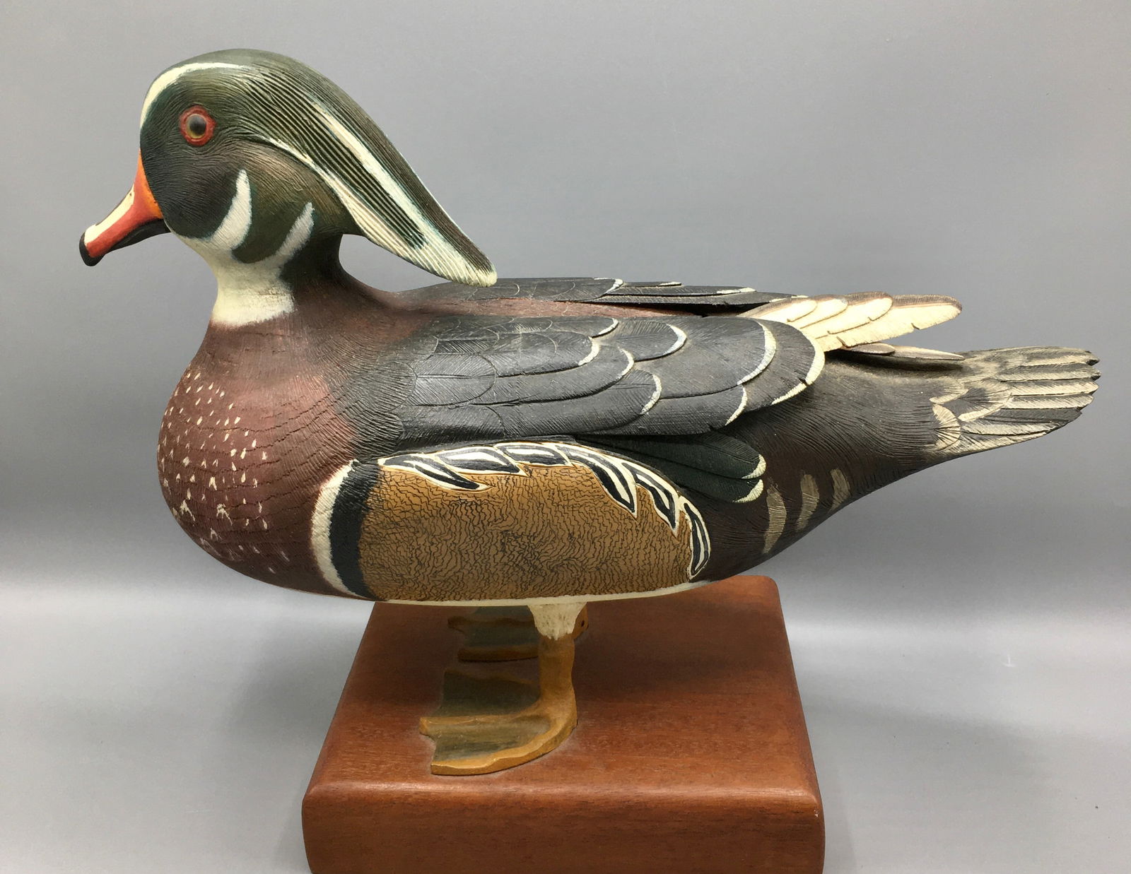 Standing Wood Duck Drake by John Ojala (1 of 5)