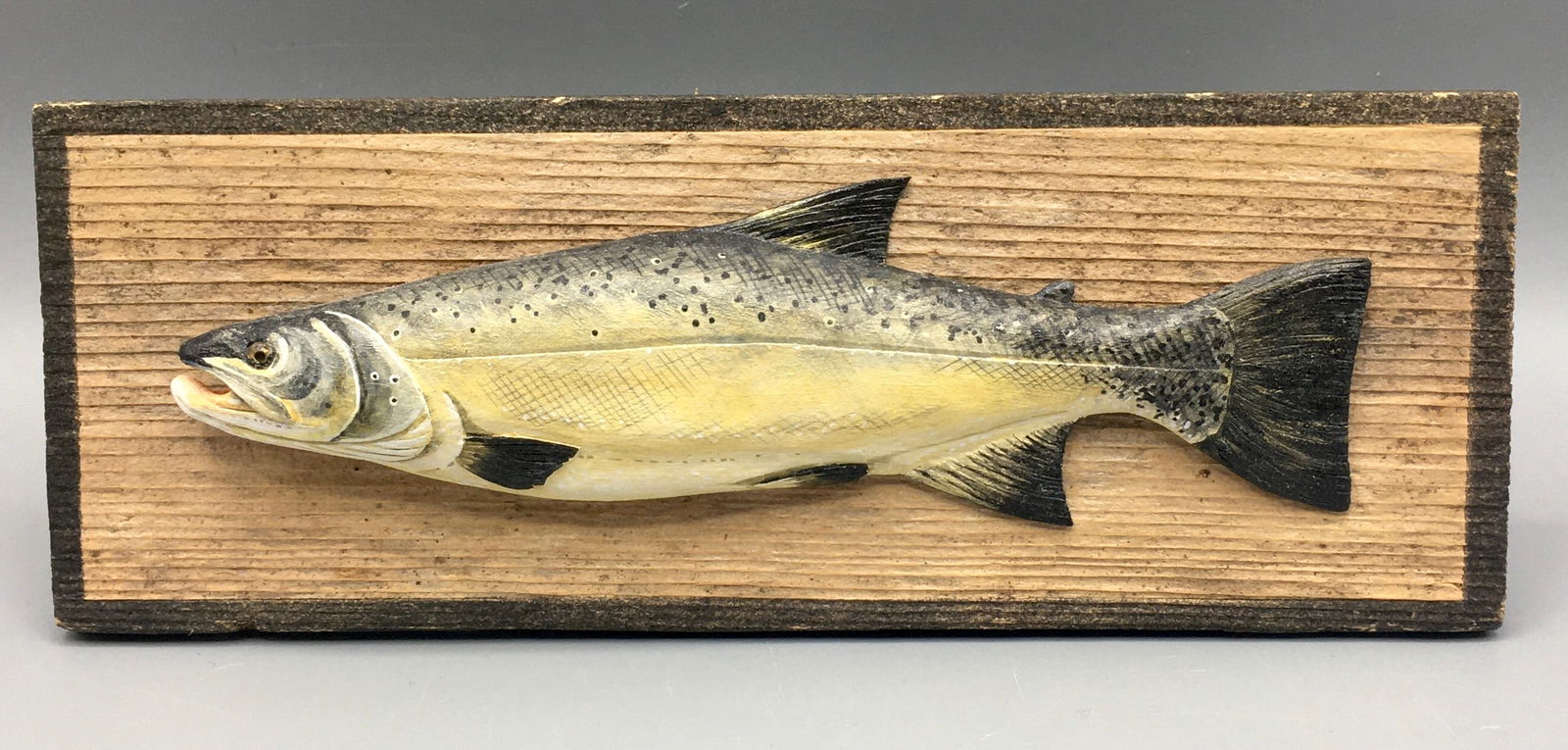 Miniature Atlantic Salmon Plaque by Frank Adamo (1 of 4)