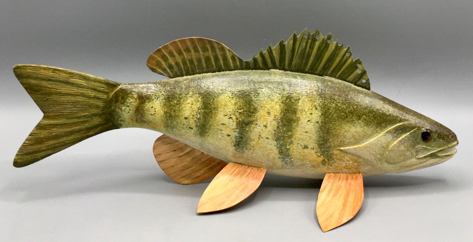 Yellow Perch Fish Decoy (1 of 5)