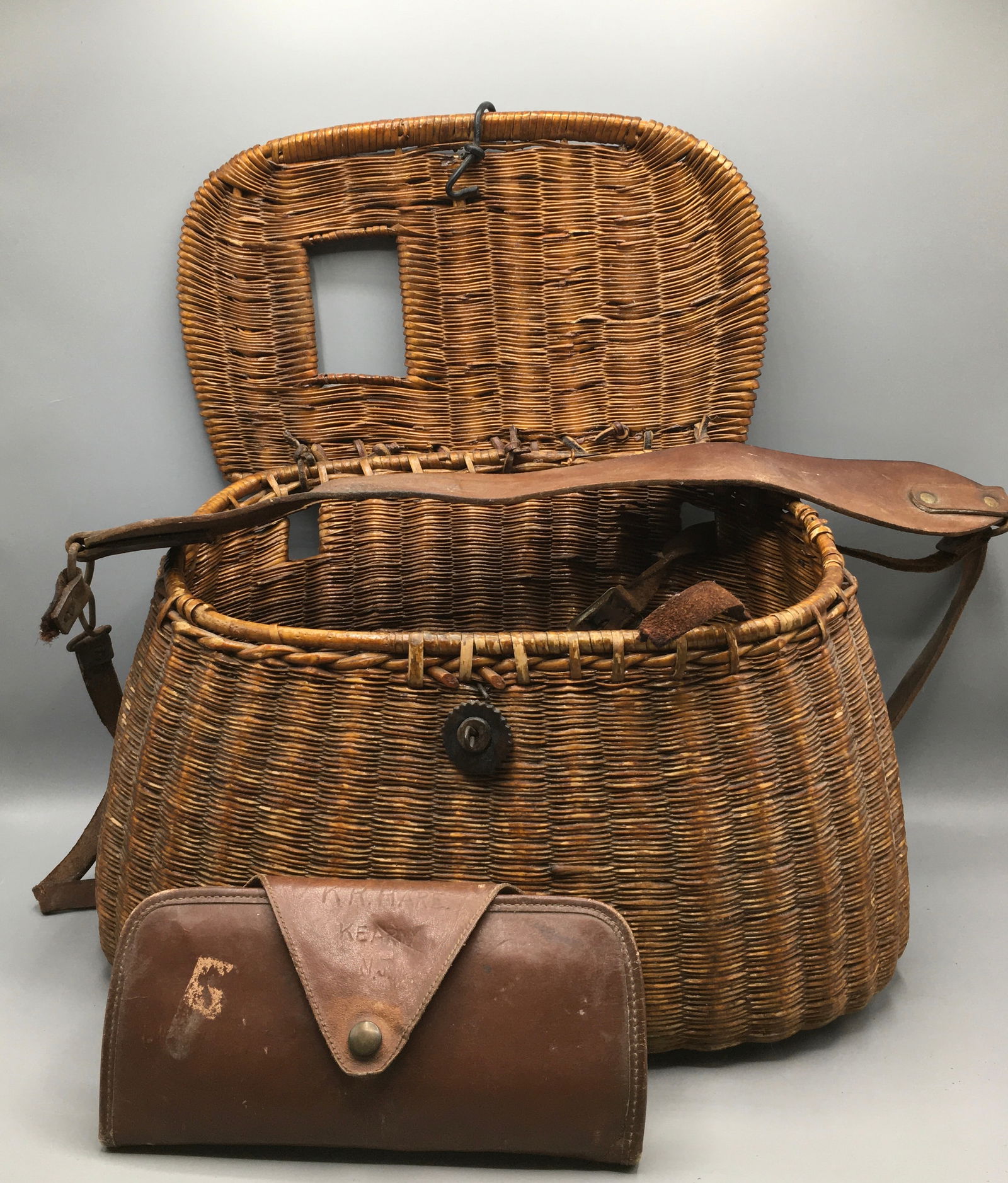 Fishing Creel and Weighted Flies (1 of 6)